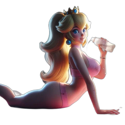 crown, bottle, dress, concept art, 3d render, pixel art, watercolor, underwater transparent PNG cut-out