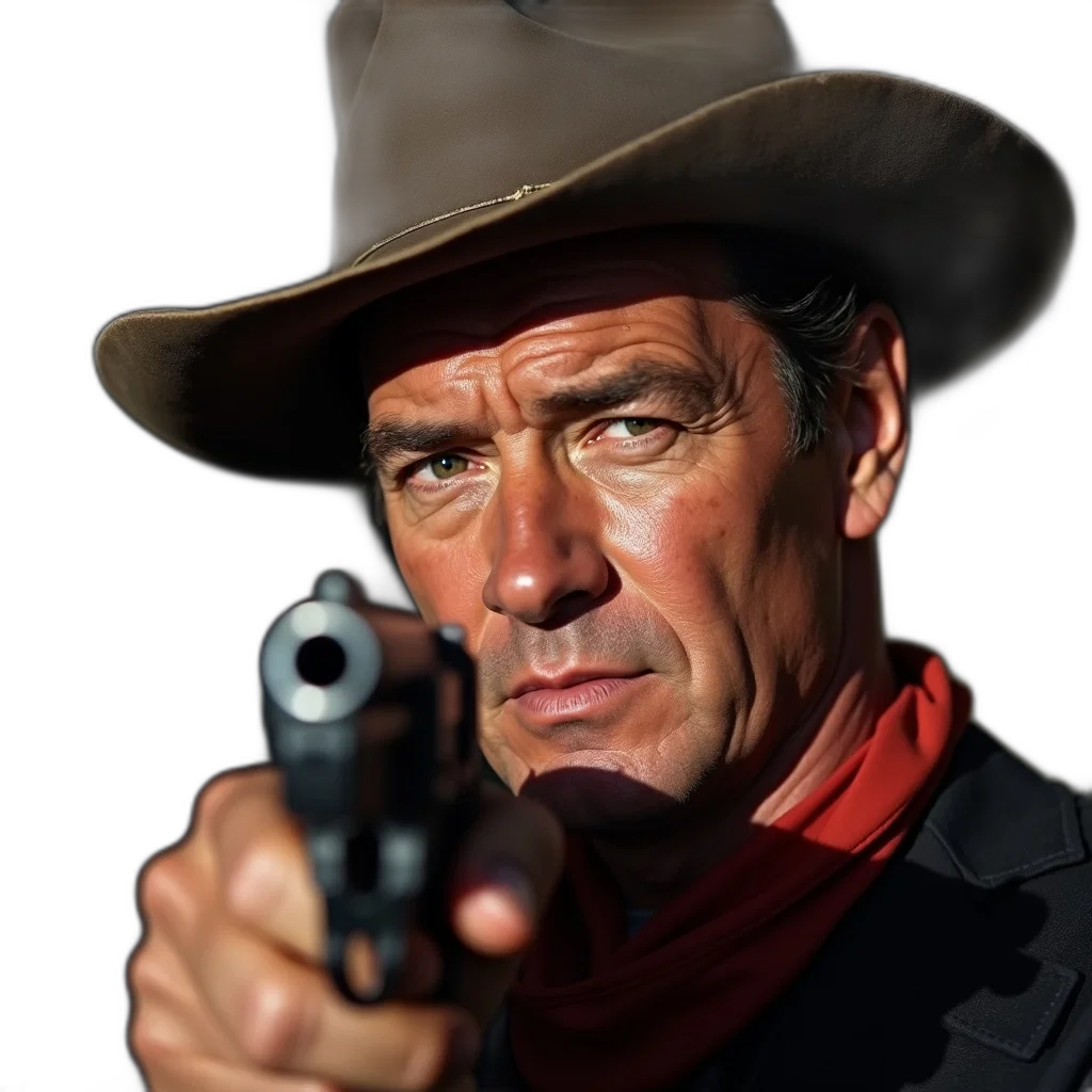 hat, weapon, face, staff, photorealistic, comic book art, concept art, image transparent PNG cut-out