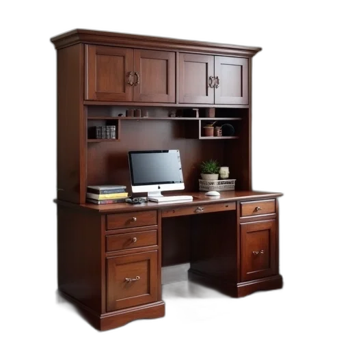 furniture, staff, 3d render, photorealistic transparent PNG cut-out