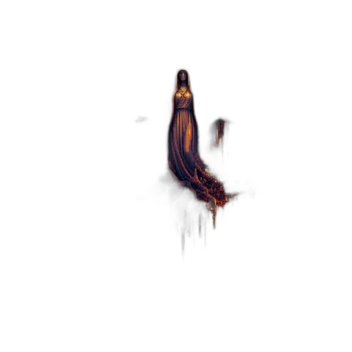 dress, hair, creature, animal, pixel art, concept art, photorealistic, watercolor transparent PNG cut-out