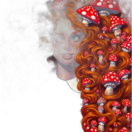 hair, dress, face, creature, fantasy art, concept art, photorealistic, pixel art transparent PNG cut-out