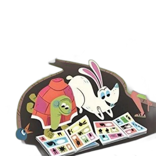 hat, concept art, colorful, book, cover, featuring, various, animals transparent PNG cut-out
