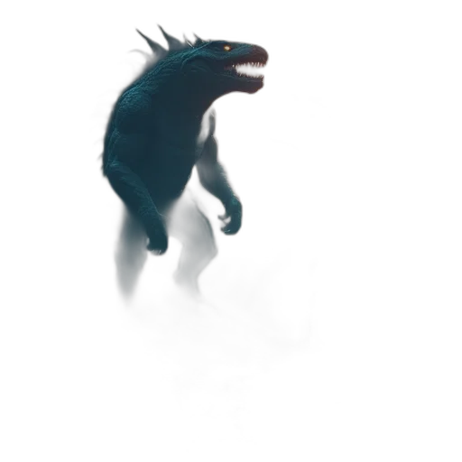 creature, dragon, animal, staff transparent PNG cut-out