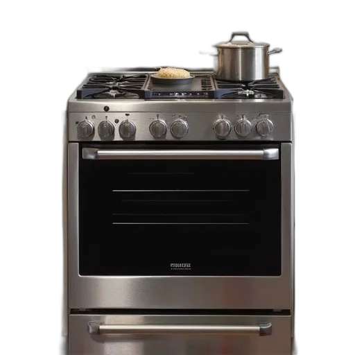 slide, range, induction, convection, cooking transparent PNG cut-out