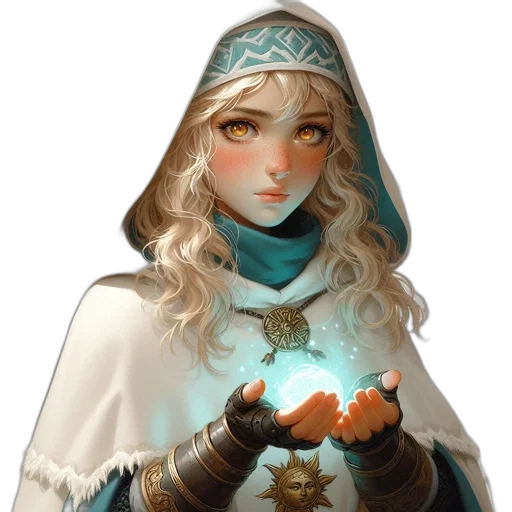 staff, crown, jewelry, face, fantasy art, concept art, pixel art, oil painting transparent PNG cut-out