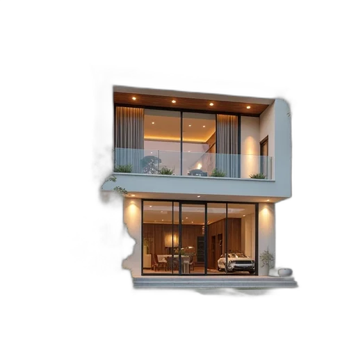 building, furniture, 3d render, photorealistic transparent PNG cut-out