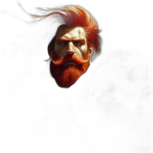 face, mask, staff, hair, concept art, fantasy art, photorealistic, pixel art transparent PNG cut-out