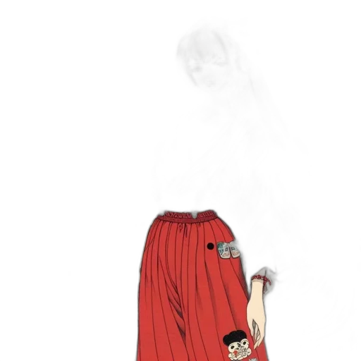 dress, mask, creature, staff, concept art, fantasy art, comic book art, 3d render transparent PNG cut-out