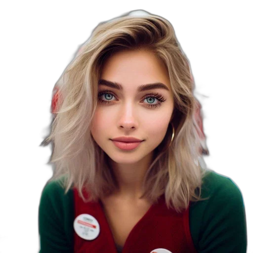 face, hair, jacket, hat, photorealistic, cartoon, oil painting, anime transparent PNG cut-out