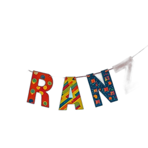 umbrella, jacket, food, hat, 3d render, rain, colorful, banner transparent PNG cut-out