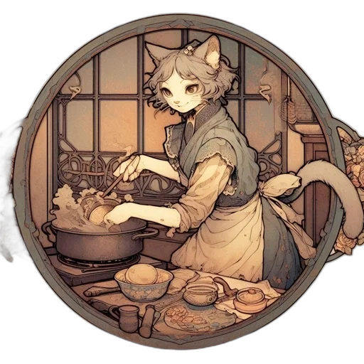 food, staff, mask, jewelry, fantasy art, concept art, watercolor, pixel art transparent PNG cut-out