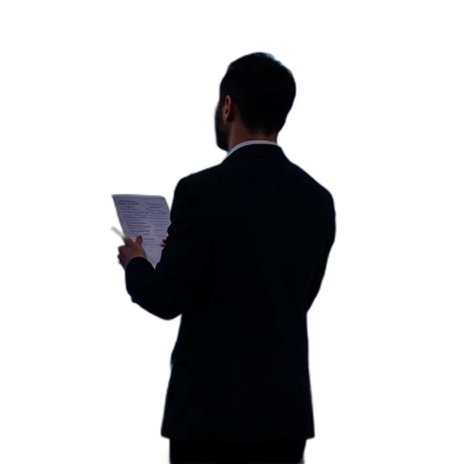 staff, jacket, face, dress, concept art, 3d render, photorealistic, person transparent PNG cut-out