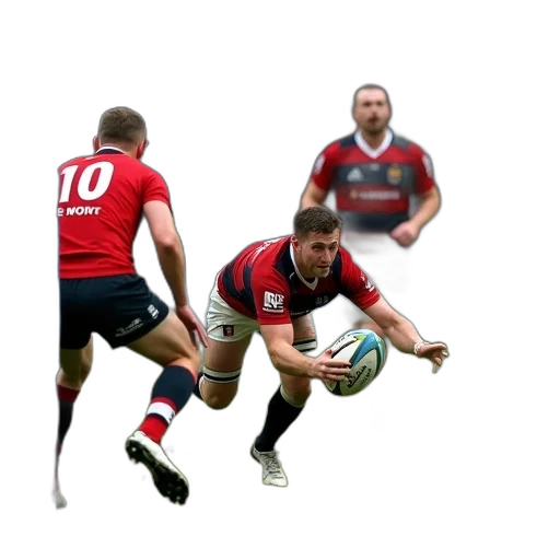 animal, rugby, player, diving, towards, ground, his, body transparent PNG cut-out