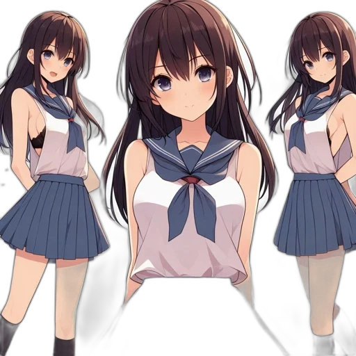 dress, anime, concept art, 3d render, pixel art, blue, monochrome, dark transparent PNG cut-out