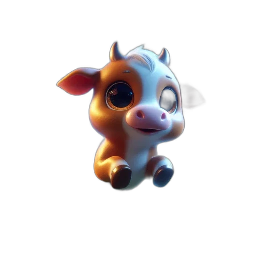 animal, creature, robot, staff, 3d render, concept art, fantasy art, photorealistic transparent PNG cut-out