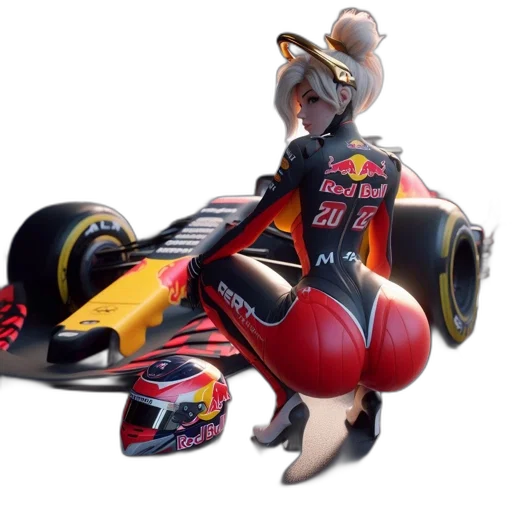 car, robot, concept art, 3d render, fantasy art, cartoon, animated, woman transparent PNG cut-out