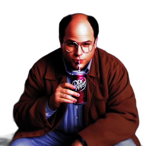 bottle, jacket, food, face, photorealistic, man, blue, shirt transparent PNG cut-out