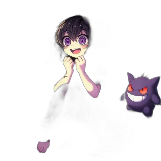 creature, mask, concept art, anime, pixel art, watercolor, fog, fire transparent PNG cut-out