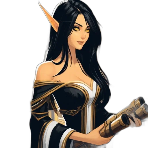 staff, weapon, fantasy art, concept art, pixel art, 3d render, elegant, woman transparent PNG cut-out