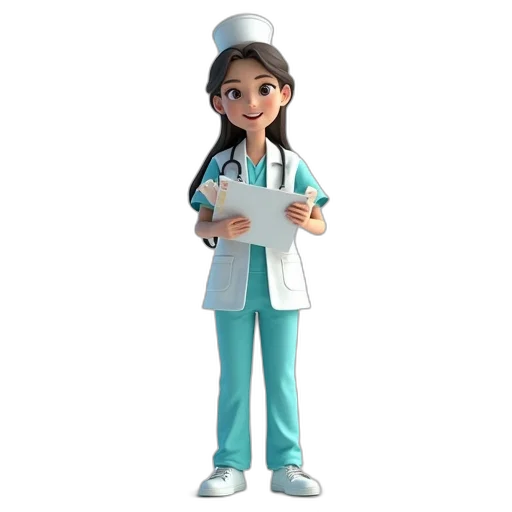 staff, 3d render, cartoon, concept art transparent PNG cut-out
