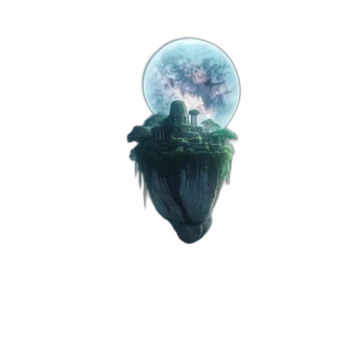 tree, creature, crown, mask, concept art, fantasy art, pixel art, watercolor transparent PNG cut-out