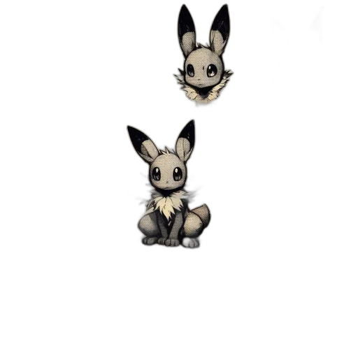 animal, creature, jewelry, pixel art, 3d render, concept art, fantasy art, artistic transparent PNG cut-out