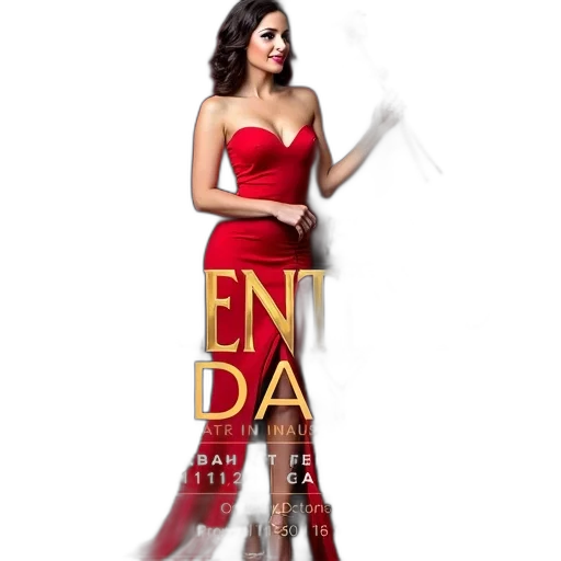 dress, second, image, promotional, poster, valentine, day, event transparent PNG cut-out