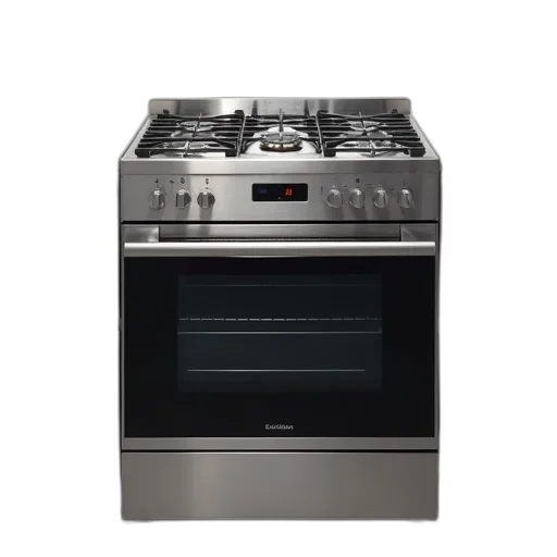 sleek, modern, stainless, steel, gas, stove, smooth, shiny transparent PNG cut-out