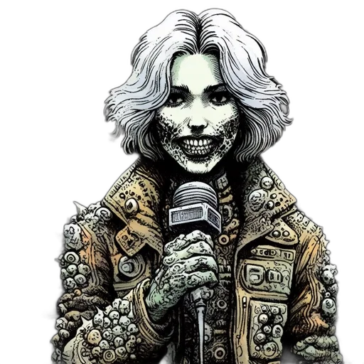 jacket, face, cartoon, comic book art, concept art, photorealistic, underground, urban transparent PNG cut-out
