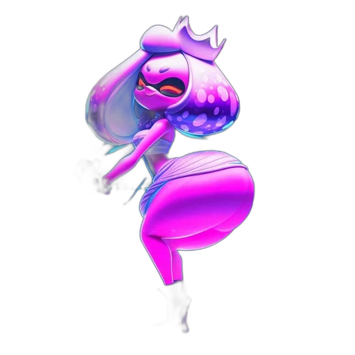 crown, dress, mask, creature, concept art, vaporwave, 3d render, pixel art transparent PNG cut-out