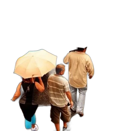 umbrella, hat, jacket, dress, photorealistic, 3d render, concept art, oil painting transparent PNG cut-out