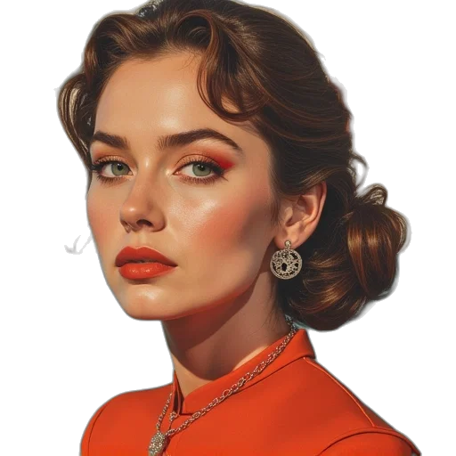 jewelry, face, crown, dress transparent PNG cut-out