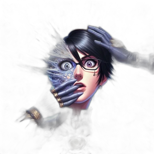 mask, face, weapon, staff, concept art, comic book art, fantasy art, 3d render transparent PNG cut-out