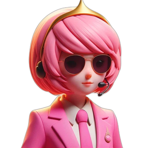 jacket, staff, face, robot transparent PNG cut-out
