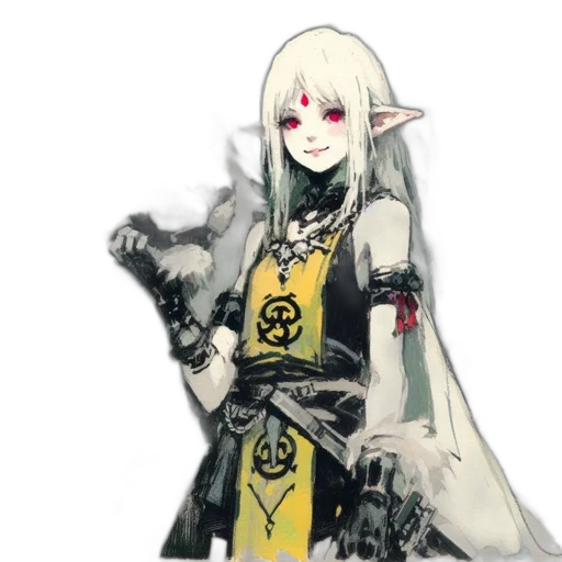 staff, sword, mask, weapon, fantasy art, concept art, pixel art, anime transparent PNG cut-out