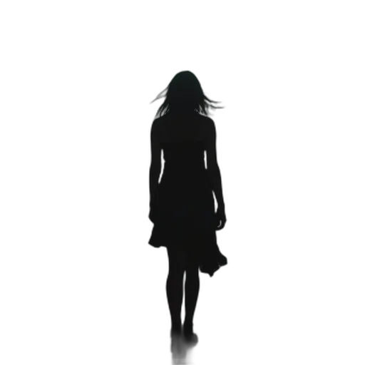 dress, staff, hair, face transparent PNG cut-out
