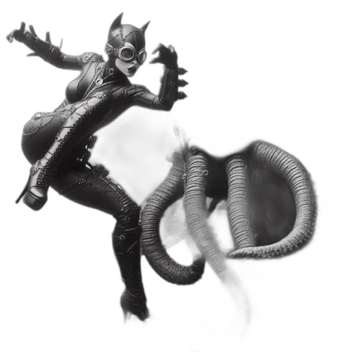 creature, animal, dragon, mask, concept art, 3d render, comic book art, fantasy art transparent PNG cut-out