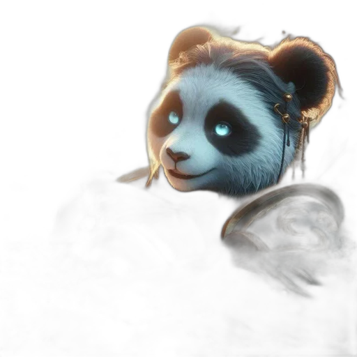 animal, staff, creature, dragon, concept art, fantasy art, 3d render, photorealistic transparent PNG cut-out