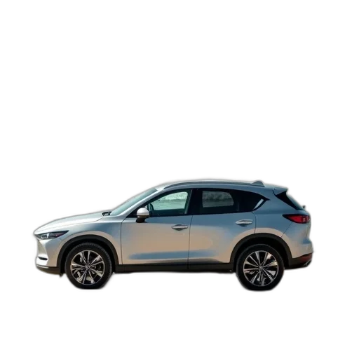 car, silver, suv, parked, sandy, beach, waves, background transparent PNG cut-out