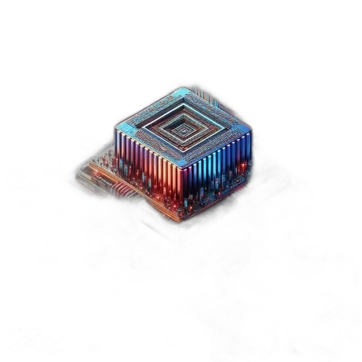 jewelry, crown, hat, robot, 3d render, pixel art, vaporwave, cyberpunk transparent PNG cut-out