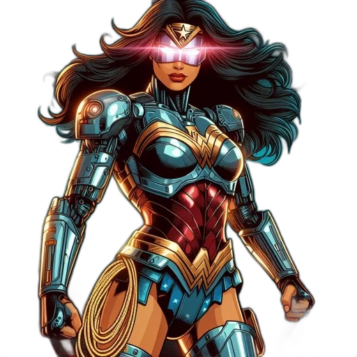 comic book art, concept art, fantasy art, cartoon, image, features, female, figure transparent PNG cut-out