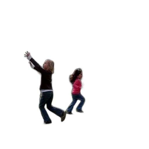 outer space, group, people, flying, kites, park transparent PNG cut-out