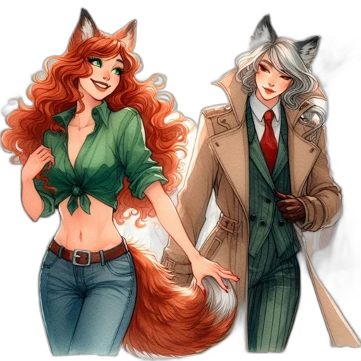 concept art, fantasy art, comic book art, pixel art, fire, green, red, earth tones transparent PNG cut-out