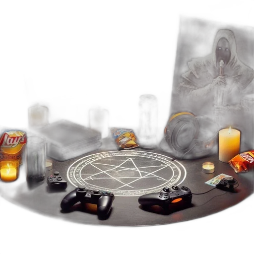 concept art, fantasy art, 3d render, pixel art, fire, mysterious, setup, depicted transparent PNG cut-out