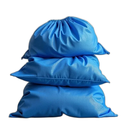 hat, umbrella, jacket, crown, 3d render, blue, stack, three transparent PNG cut-out