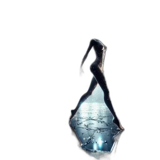 bottle, dress, jewelry, crown, concept art, 3d render, fantasy art, photorealistic transparent PNG cut-out