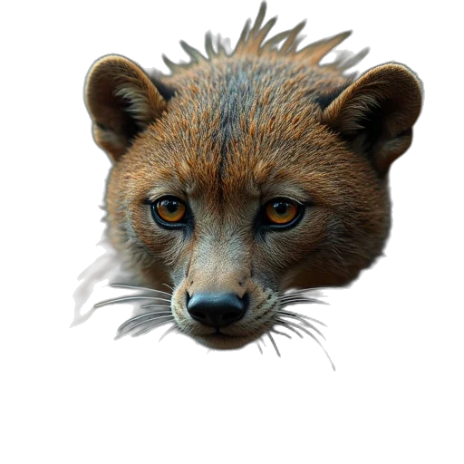 animal, creature, face, mask transparent PNG cut-out