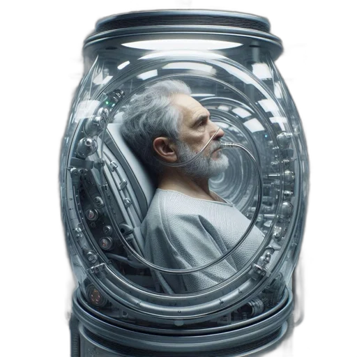 bottle, face, mask, robot, photorealistic, concept art, 3d render, cyberpunk transparent PNG cut-out