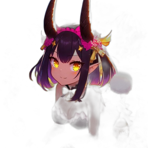 dragon, crown, mask, creature, fantasy art, anime, pixel art, concept art transparent PNG cut-out