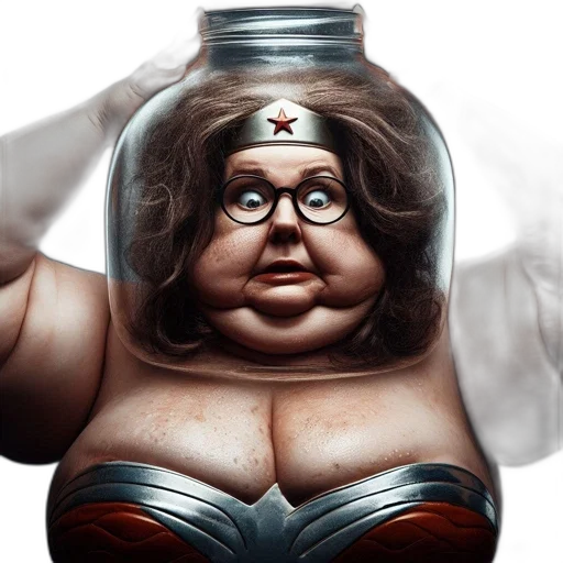 bottle, dress, comic book art, concept art, photorealistic, fantasy art, individual, exaggerated transparent PNG cut-out